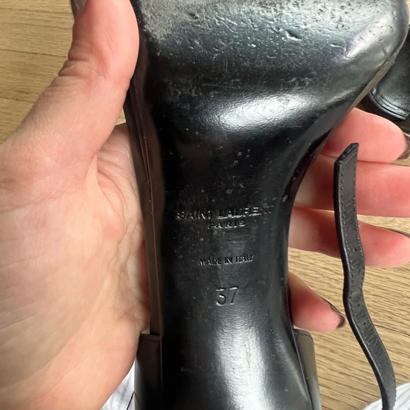 Saint Laurent Heeled Sandal 37 - Picture 2 of 2